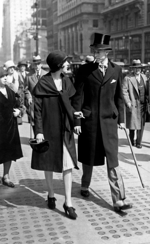 Mujeres fumando durante la acción de las «Antorchas de la libertad» en Nueva York en 1929